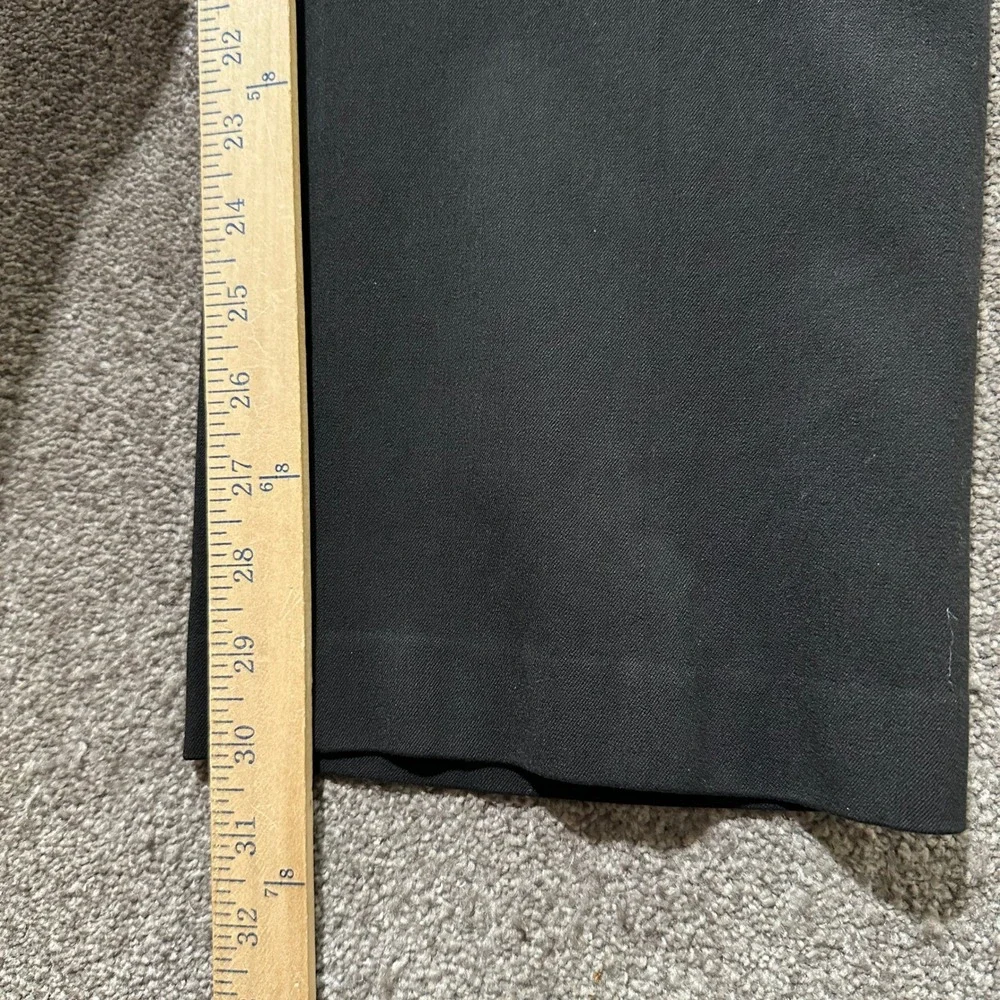 Talbots Barely Boot Black Dress Pants Womens 12 Professional Office Trousers